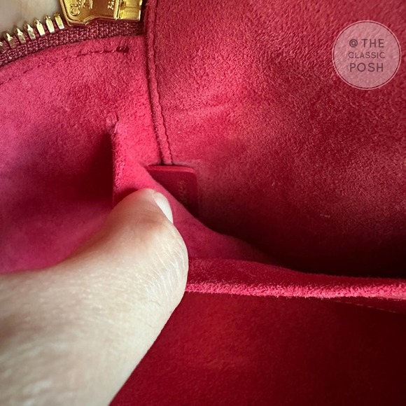 BNWT DIOR TRAVEL VANITY LAMBSKIN SMALL  LEATHER CROSSBODY BAG - Picture 11 of 12